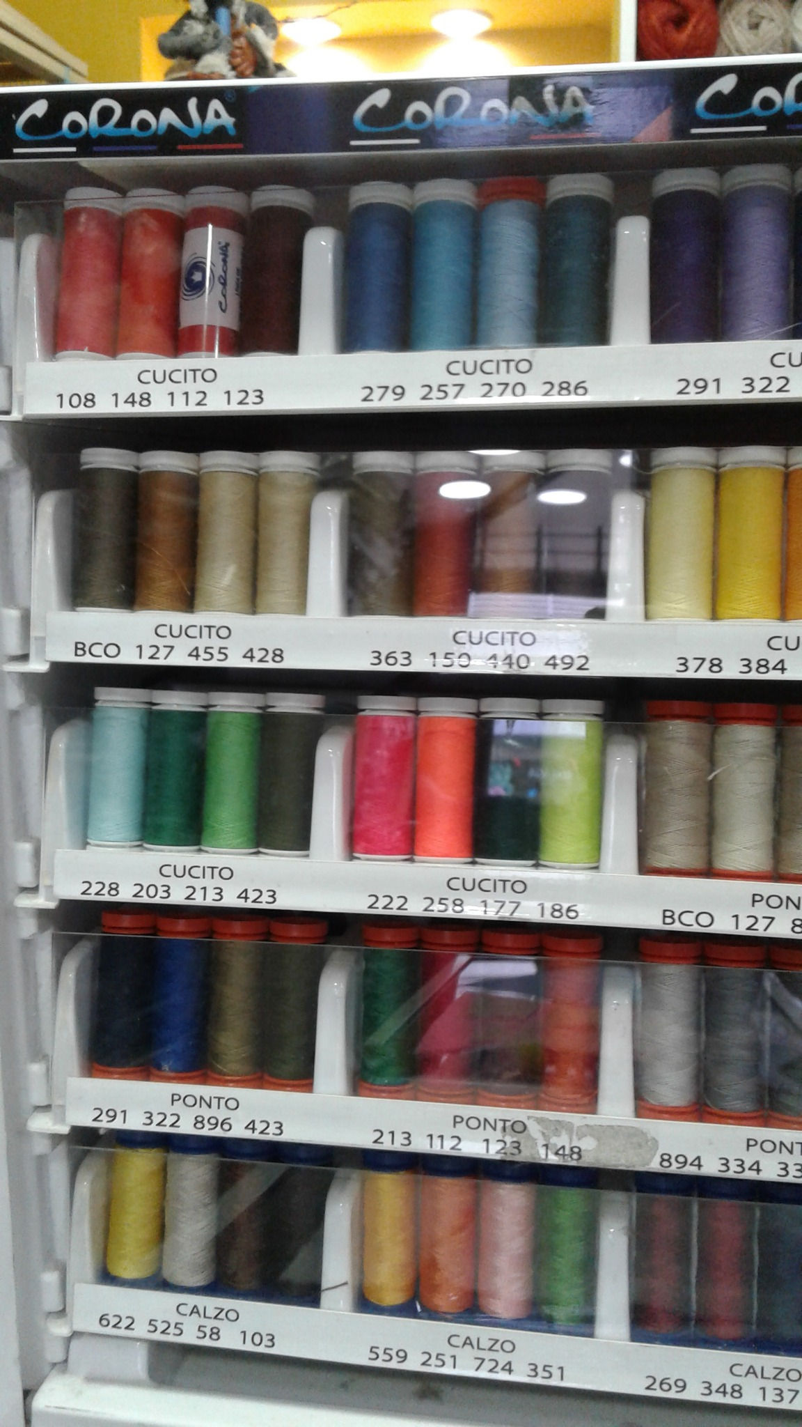 HILO DE COSER "CUCITO","PONTO","CALZO"