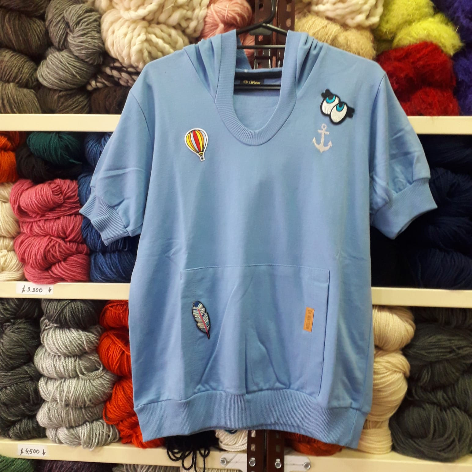 Chaleco de friza rustico