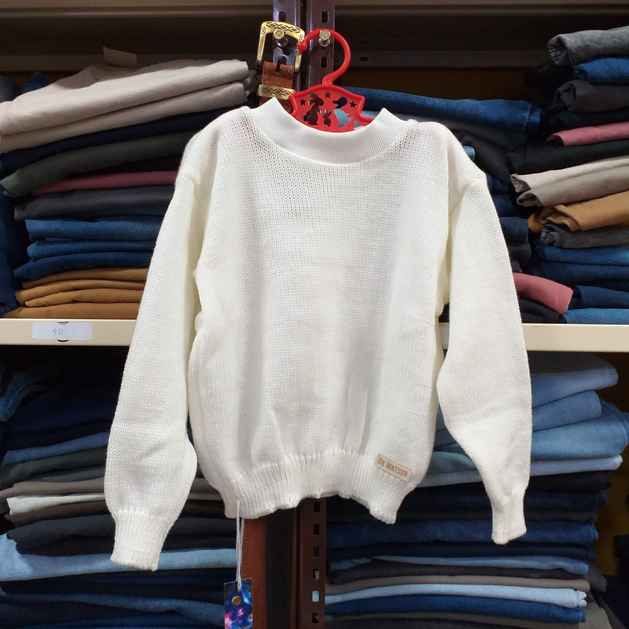 SWEATER "WHITE BEAR"