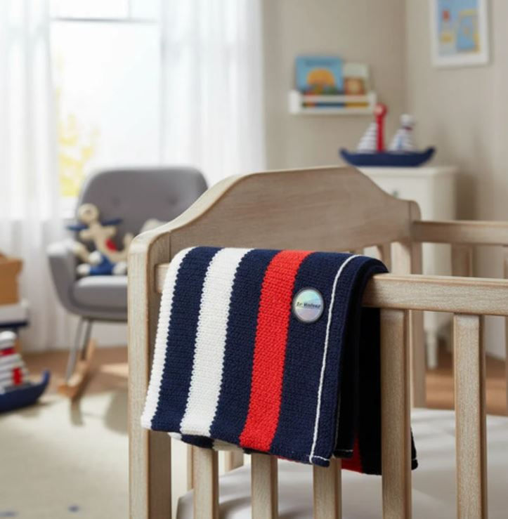Miniatura: SET DE BEBE ,INCLUYE MANTA,GORRITO CON APLIQUE Y BUFANDA