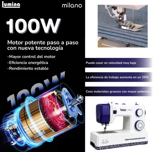 Miniatura: LUMINA MILANO RECTA FAMILIAR MOTOR SERVO