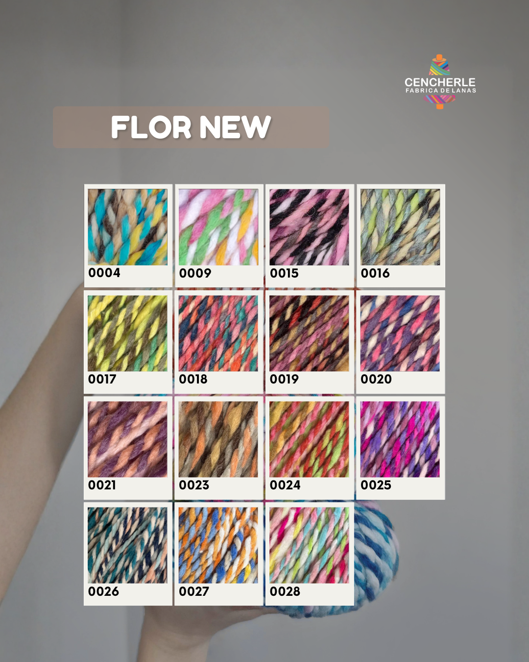 "FLOR NEW" CASHMILON SUPER GRUESO