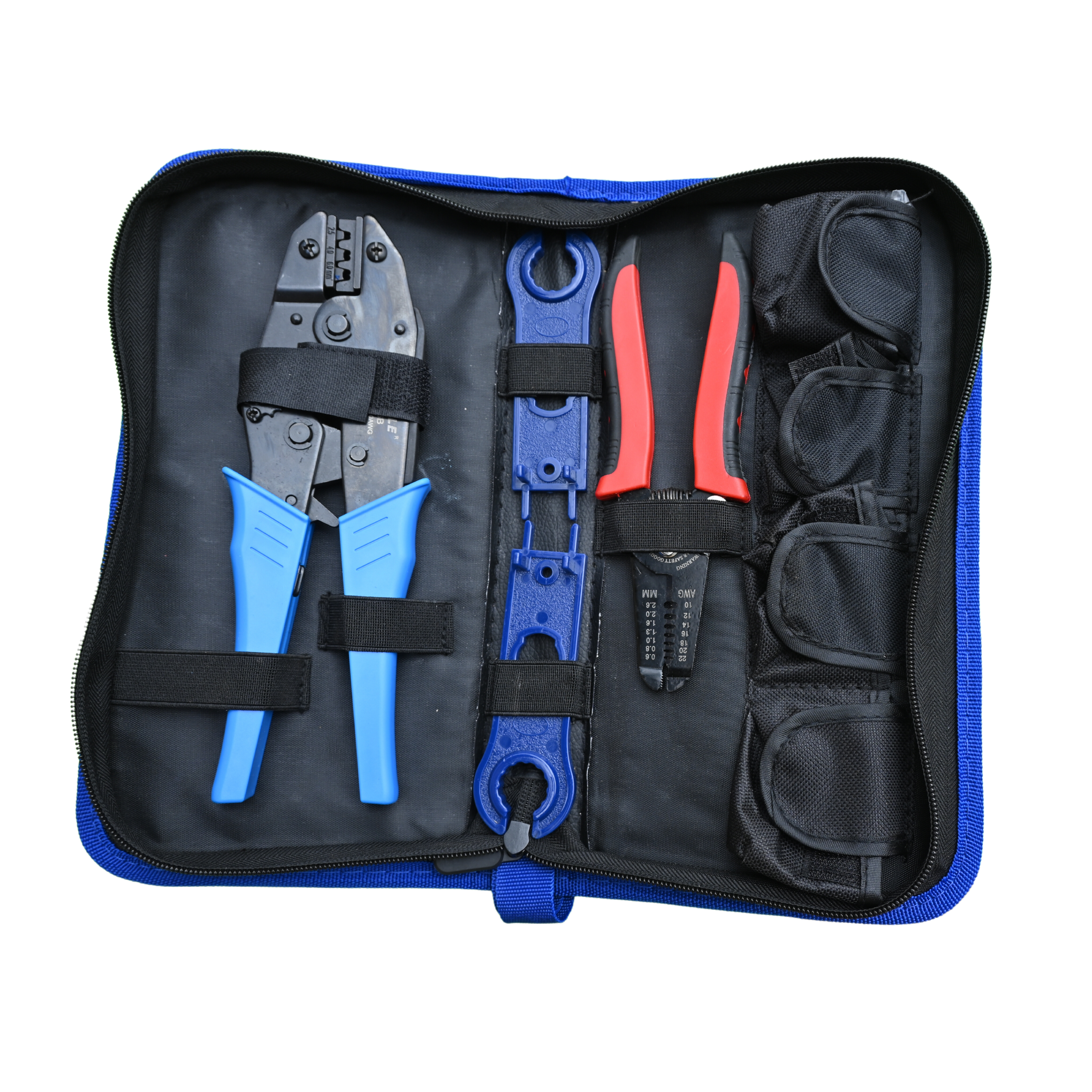 Solar Connector Crimping Tool Set with Wrench PV Solar Panel Crimper Tool Kit fo