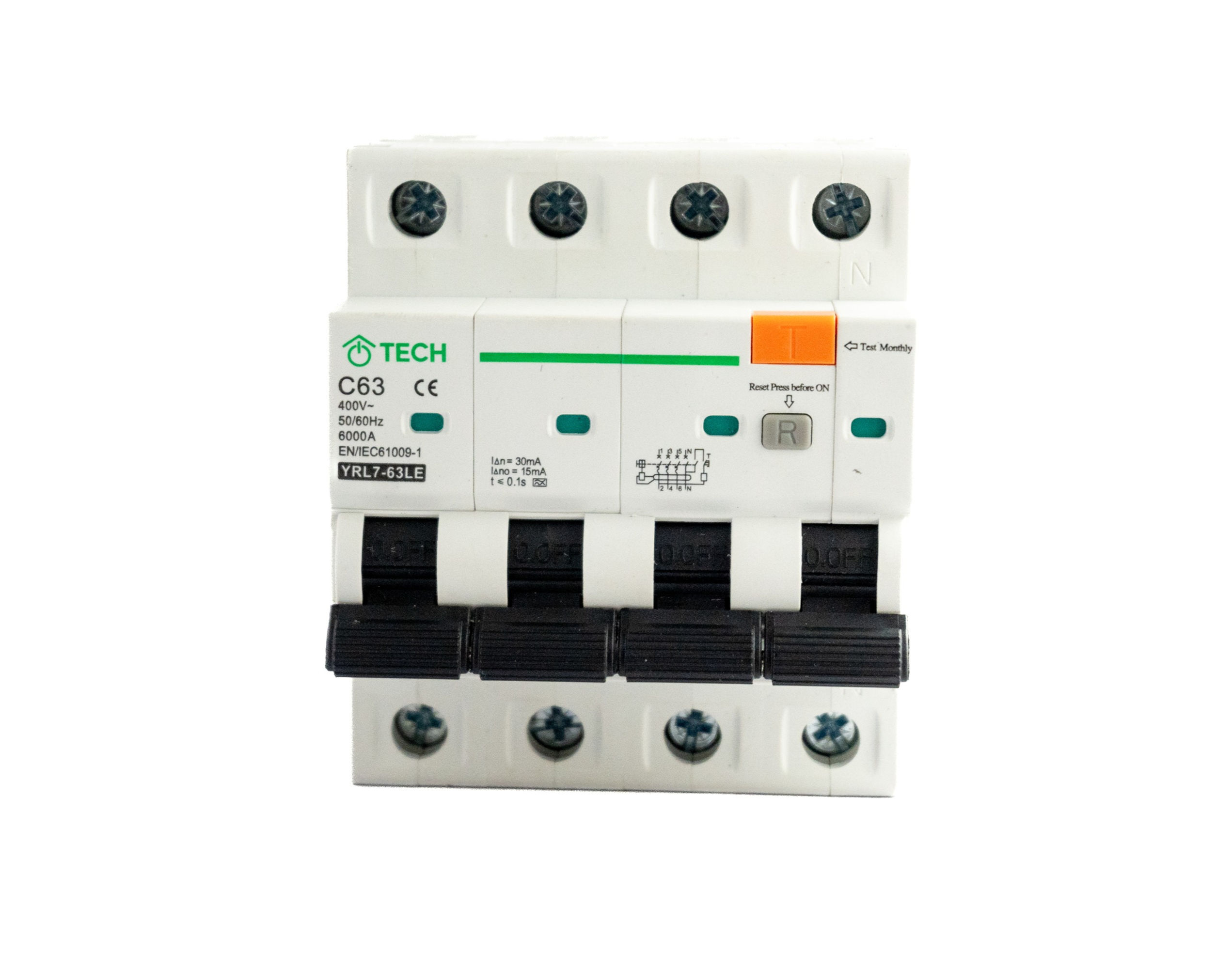 LOPILETECH YRL7-63LE EARTH LEAKAGE 400V