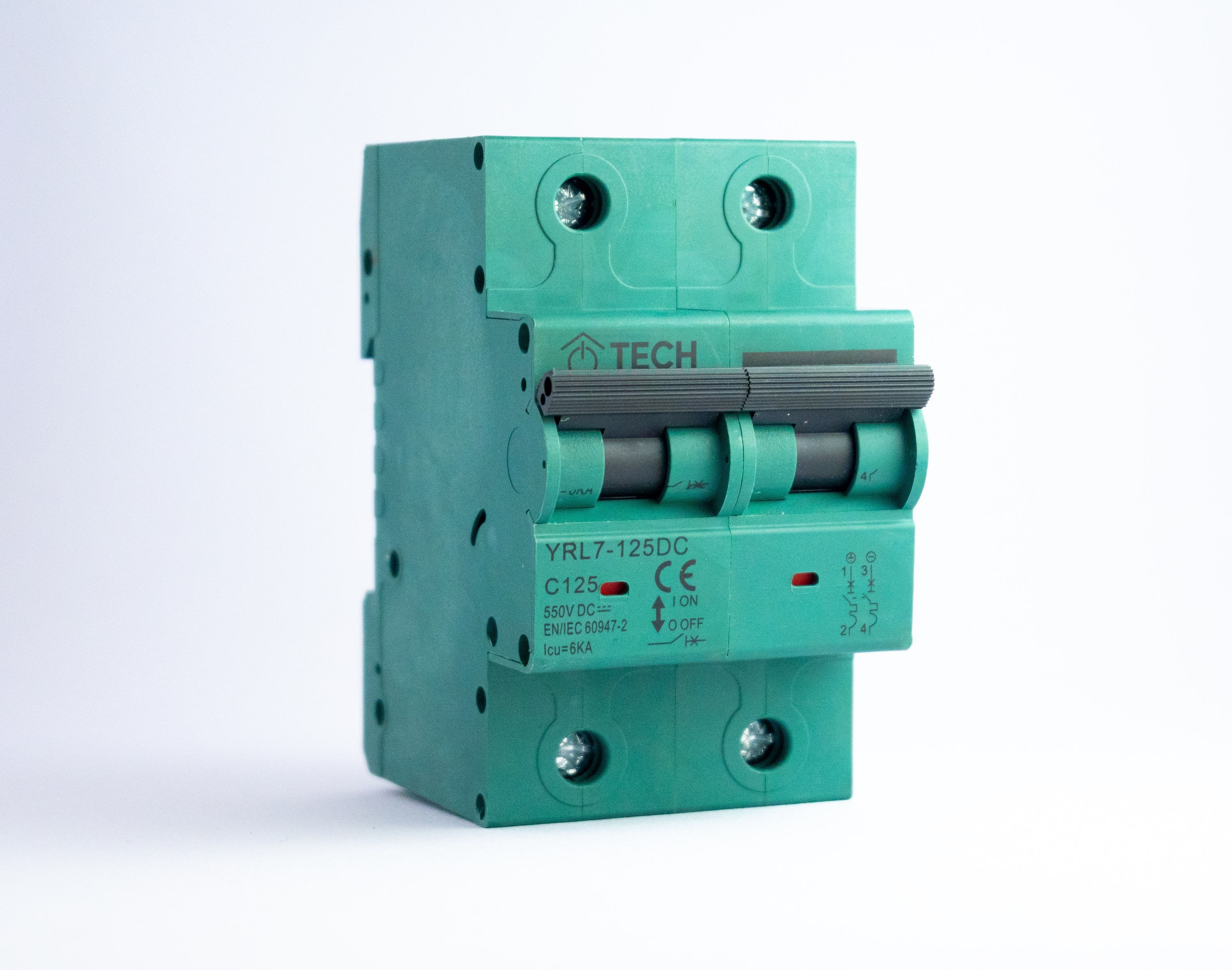 LopileTech YRL7-125DC type D 2 Pole DC Breaker
