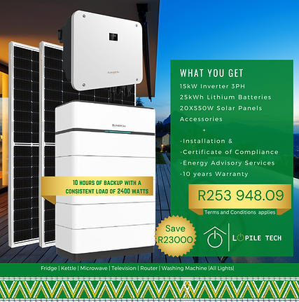 LopileTech Sungrow Business Pro