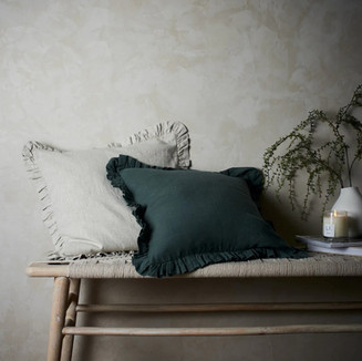 farfelalı dekoratif yastık