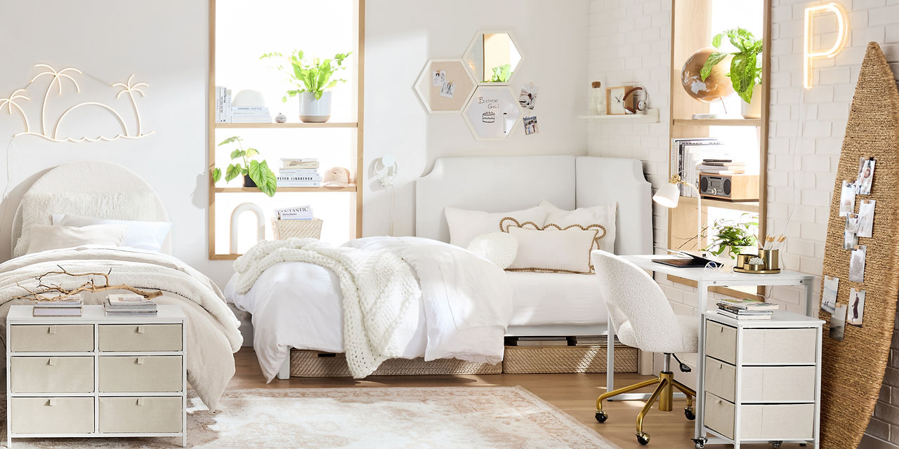 pottery barn dorm