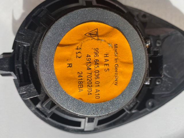 Miniatura: HAUT PARLEUR PORSCHE BOXSTER