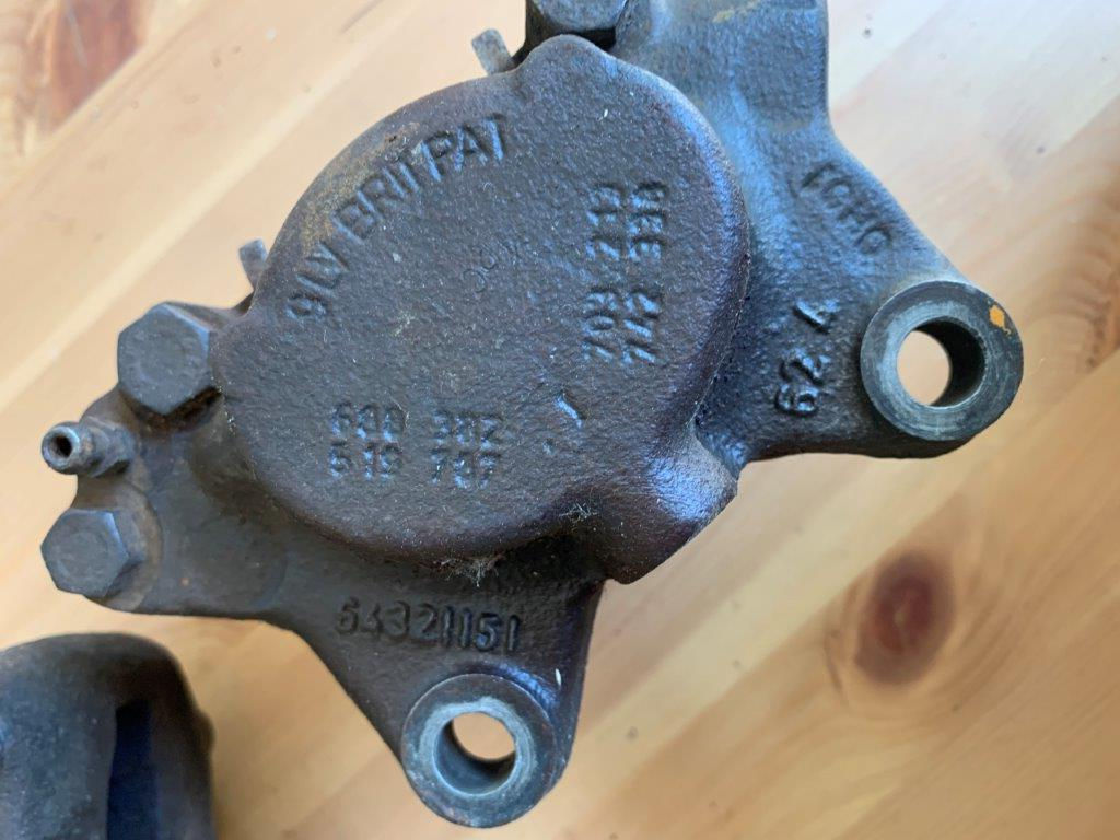 Lancia Fulvia rear calipers