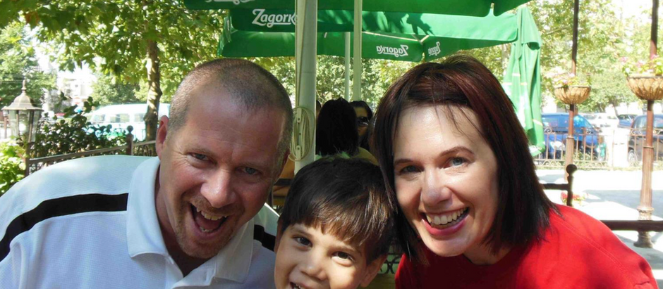 Our first picture together with Boji