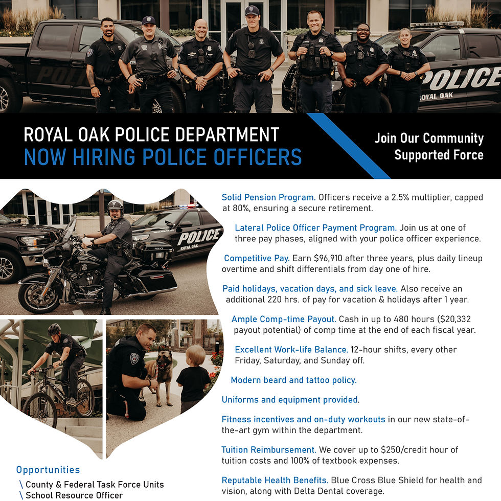 CASE STUDY: Recruitment Flyer Redesign