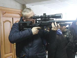 Черговий етап навчального військового збору учнів Запорізького професійного ліцею автотранспорту від