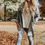 Thumbnail: I stole my boyfriends t-shirt, heather gray with crimson trim