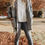 Thumbnail: I stole my boyfriends t-shirt, heather gray with crimson trim