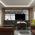 Modern ofis iç mimari tasarımı