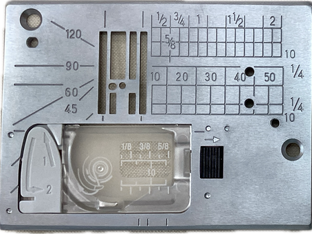 直線用針板