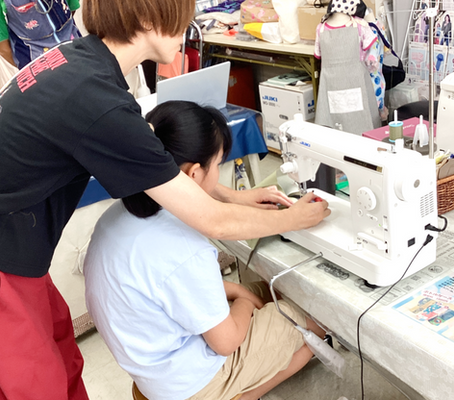 夏休みこどもソーイング教室・ポーチ