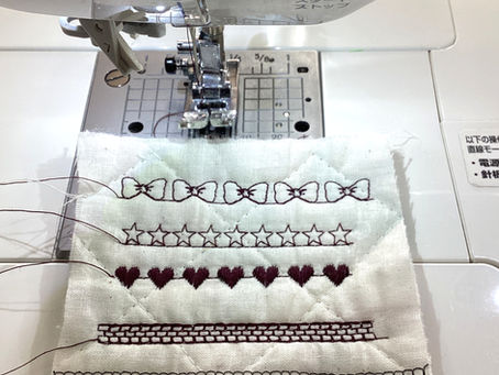 飾り模様縫いに便利な「エロンゲーション」機能