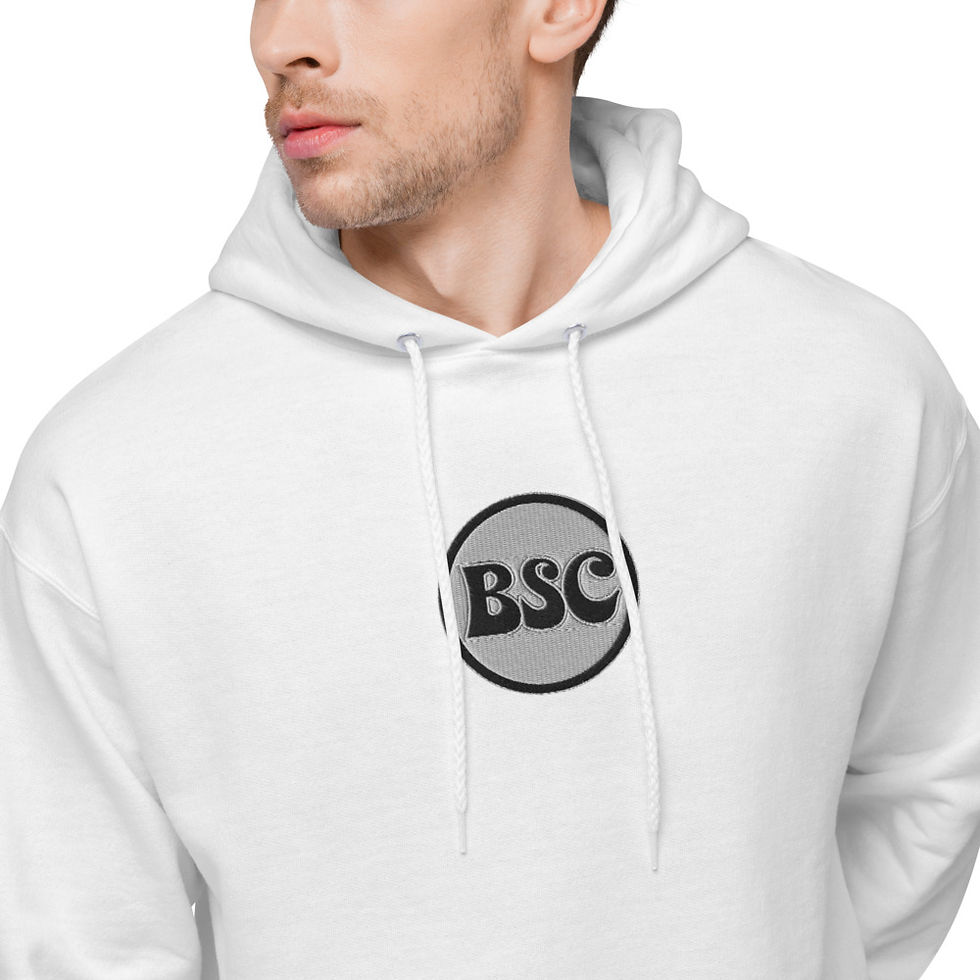 Thumbnail: Unisex BSC fleece hoodie embroidery