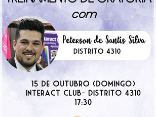 I TREINAMENTO DE ORATÓRIA INTERACT CLUB - DISTRITO 4310
