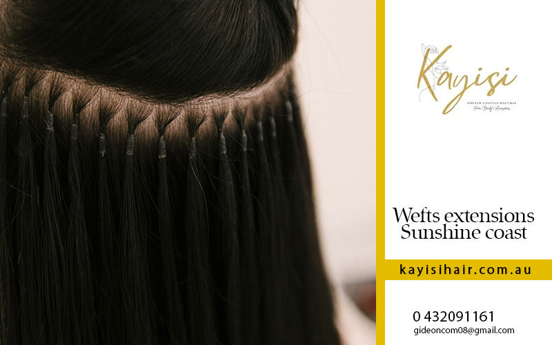 Wefts extensions Sunshine coast