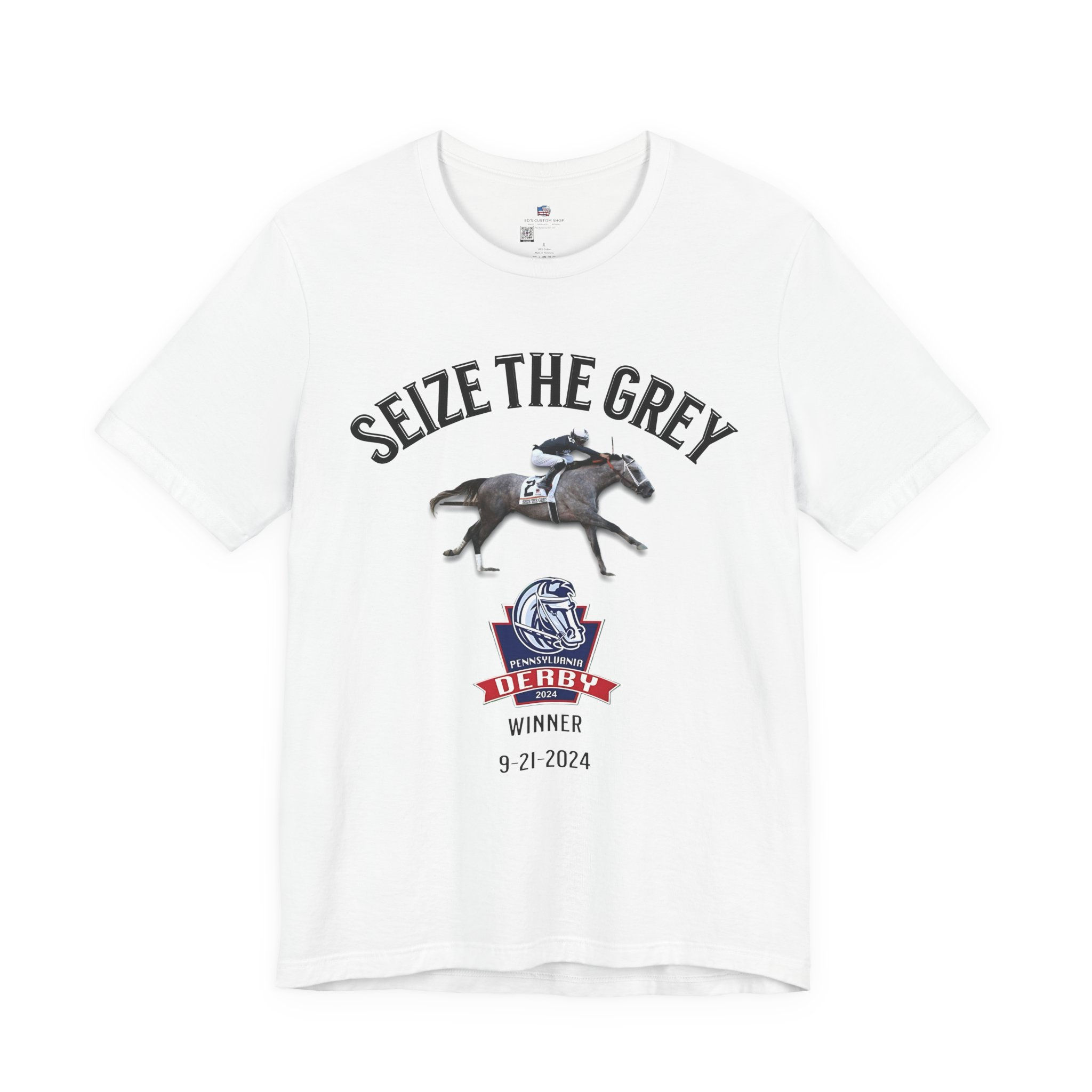 Seize The Grey Pennsylvania Derby 2024 Tee