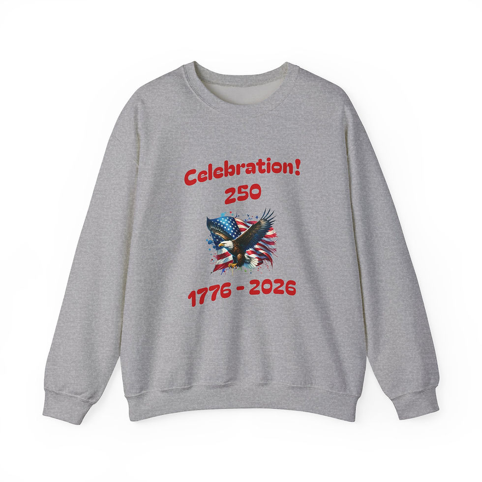 250th Anniversary Eagle 1776-2026 Sweatshirt | USA Patriot Custom Personalized