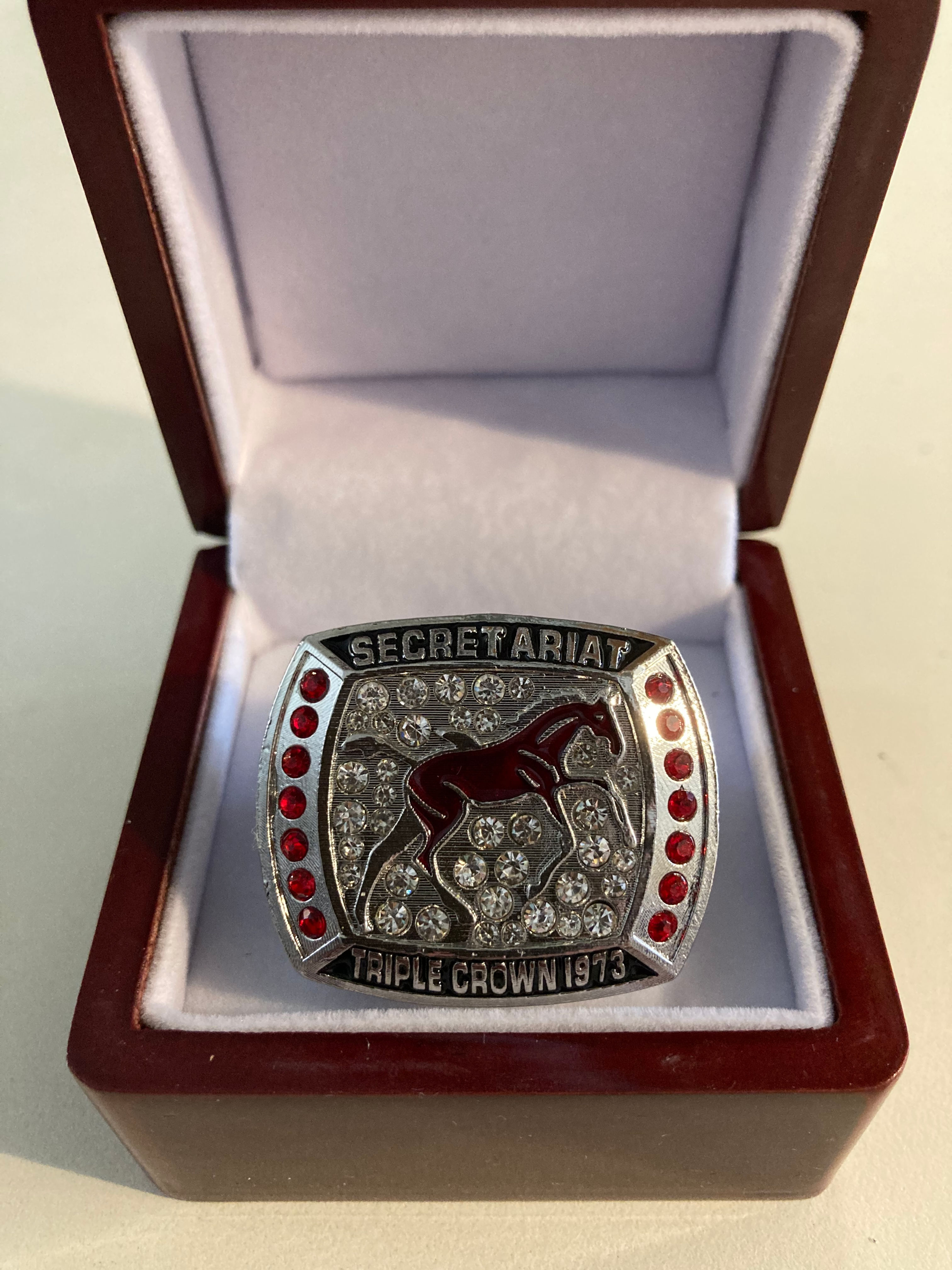 Secretariat 1973 Triple Crown Ring