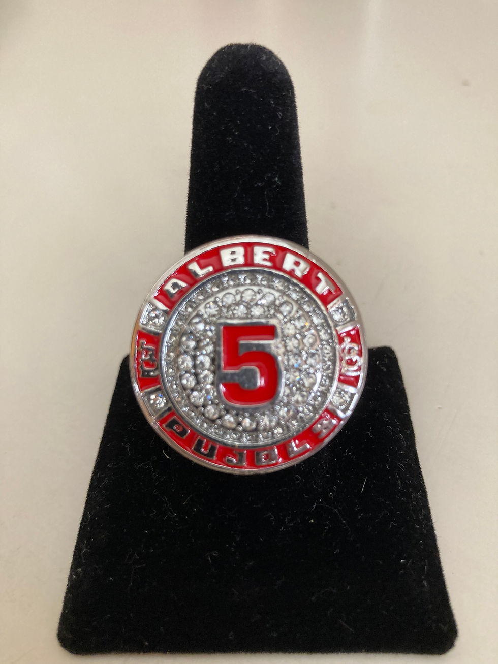 Albert Pujols Retirement Ring
