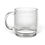 Thumbnail: Engraved Coffee/Tea Quote Glass Coffee Mug | Clear 12.25oz Engraving Baby Boomer