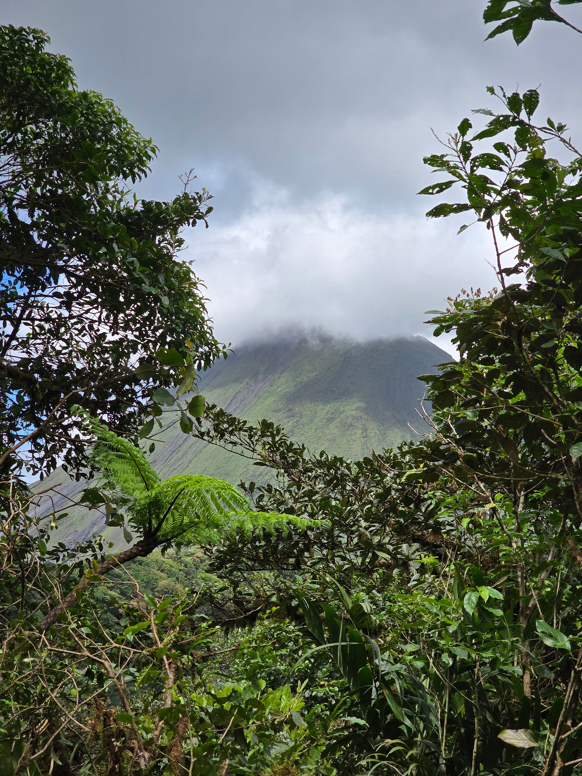 Vue sur le Volcan Arenal depuis Cerro Chato