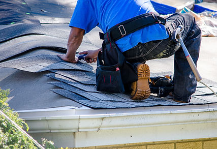 Asphalt Shingle Roof replacement in progress in Pleasanton CA