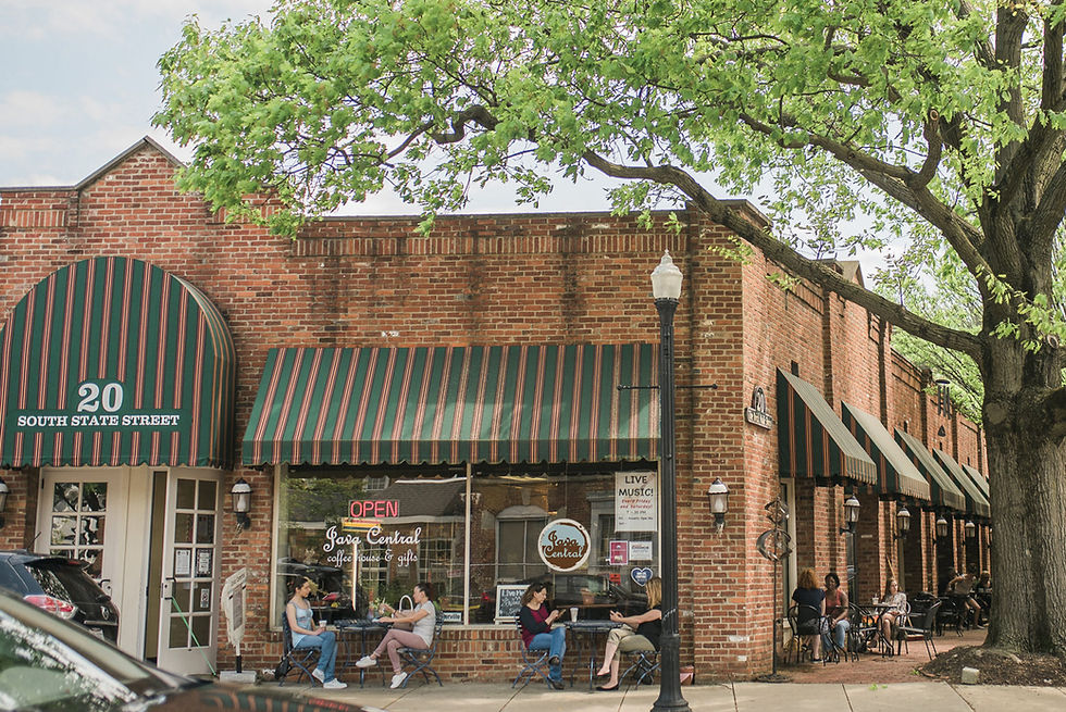 Java Central is our favorite local coffee shop in Uptown Westerville.