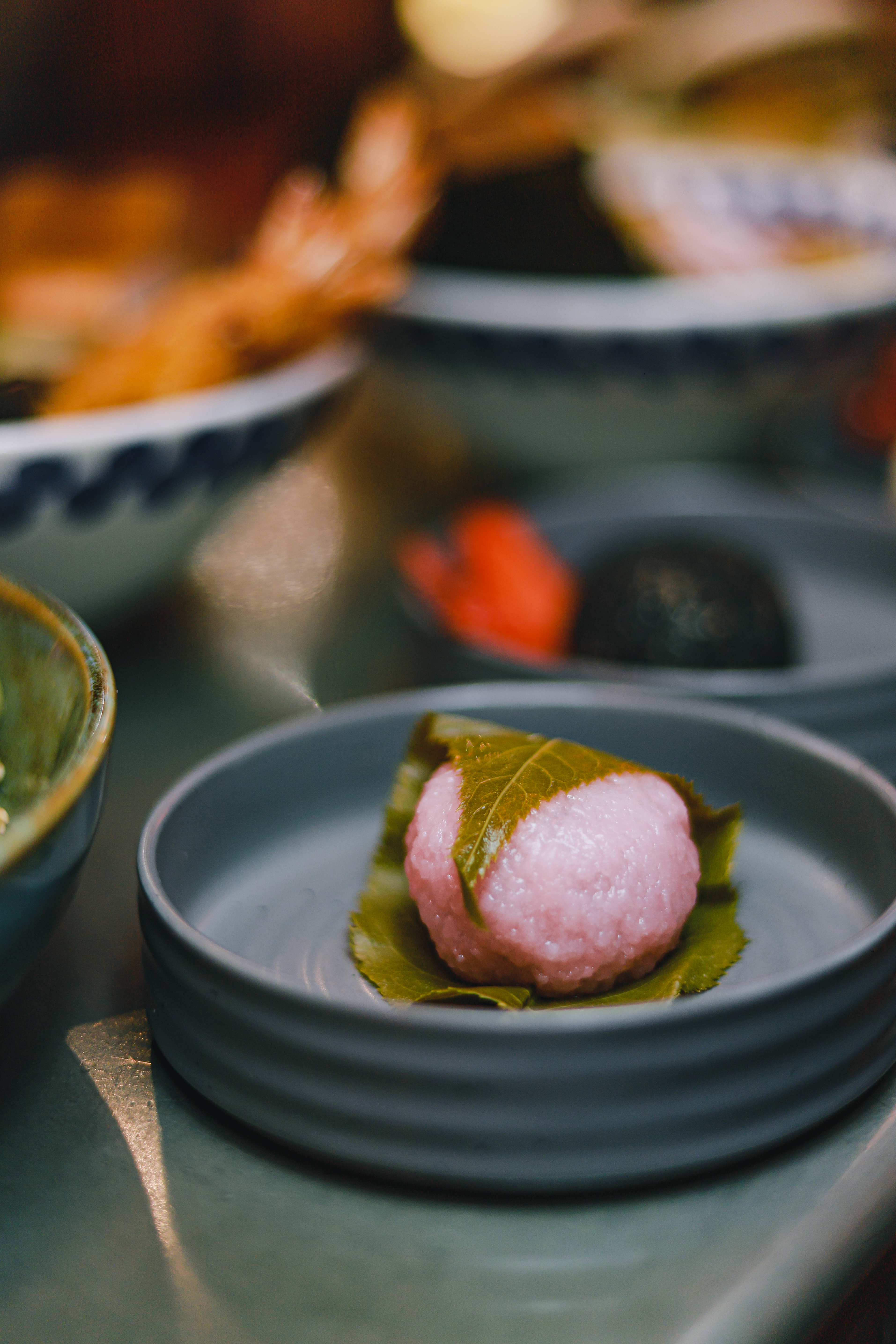 Arranged Food and Objects