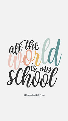 Homeschool Quote Free Phone Background Lockscreen