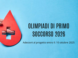 Olimpiadi di Primo Soccorso per studenti, al via la quarta edizione. Presentazione delle domande di adesione al progetto entro il 10 ottobre 2025