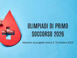 Olimpiadi di Primo Soccorso per studenti, al via la quarta edizione. Presentazione delle domande di adesione al progetto entro il 10 ottobre 2025