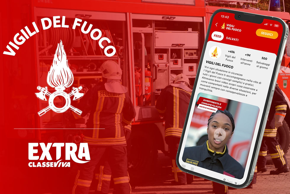 Cultura della sicurezza e prevenzione, i Vigili del Fuoco educano i giovani con video su ClasseViva EXTRA insieme a Gruppo Spaggiari Parma