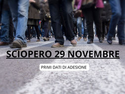 Sciopero del 29 novembre, adesioni nelle scuole, università e negli enti di ricerca. I primi dati in possesso della Flc Cgil