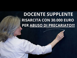 Abuso di precariato, supplente risarcita con oltre 30.000 euro dal Tribunale di Ivrea