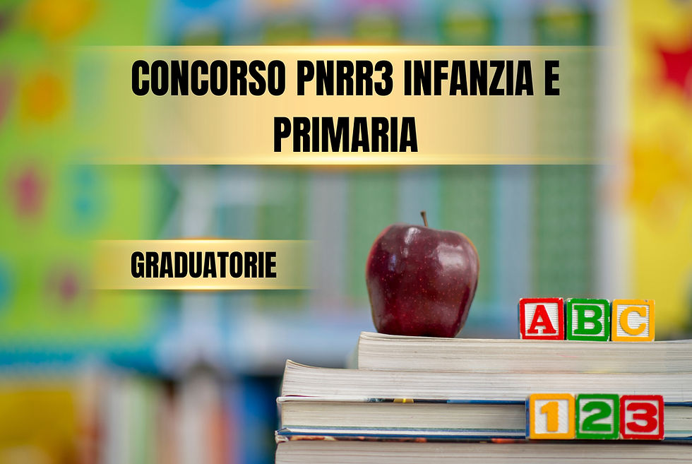 Concorso PNRR3 infanzia e primaria, al via la pubblicazione delle graduatorie: attesa per gli elenchi completi degli idonei (IN AGGIORNAMENTO)