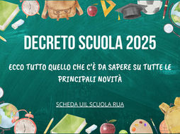 Decreto Scuola 2025: Nuove modalità di RECLUTAMENTO del personale docente, Riforma degli istituti tecnici, nuovi criteri e modalità di assegnazione della Carta Docente. Ecco tutte le NOVITÁ introdotte