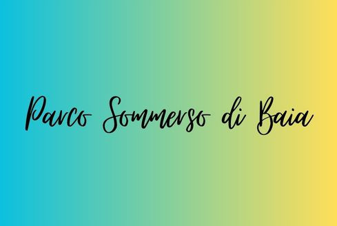 parco sommerso di baia