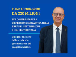 Valditara, 220milioni per il "Piano Agenda Nord". L'obiettivo è contrastare la dispersione scolastica nelle aree del settentrione e del centro Italia