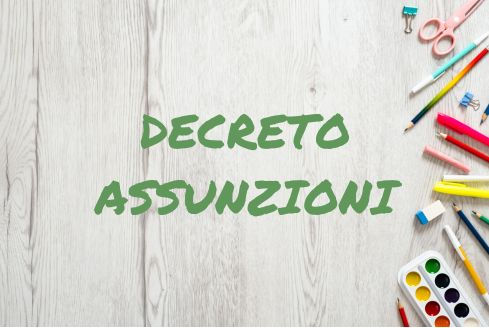 APPROVATO AL SENATO IN VIA DEFINITIVA IL DECRETO ASSUNZIONI