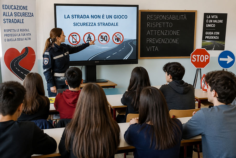 Morte del 21enne Giulio Rafanelli, il CNDDU: "La scuola rafforzi l'educazione alla sicurezza stradale"