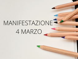 4 MARZO: MANIFESTAZIONE A DIFESA DELLA SCUOLA E DELLA COSTITUZIONE