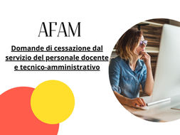 AFAM, domande di cessazione dal servizio del personale docente e tecnico-amministrativo entro il 3 febbraio 2025 (scarica pdf)