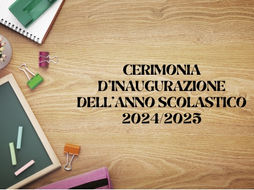 Scuola, a settembre la cerimonia d’inaugurazione dell’anno scolastico 2024/2025